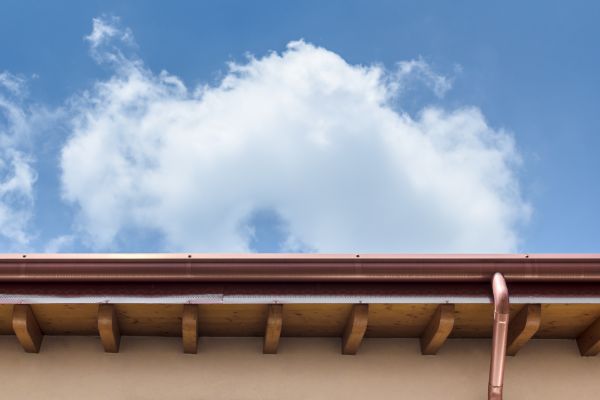 Cost of Copper Gutter Installation in Hopkins