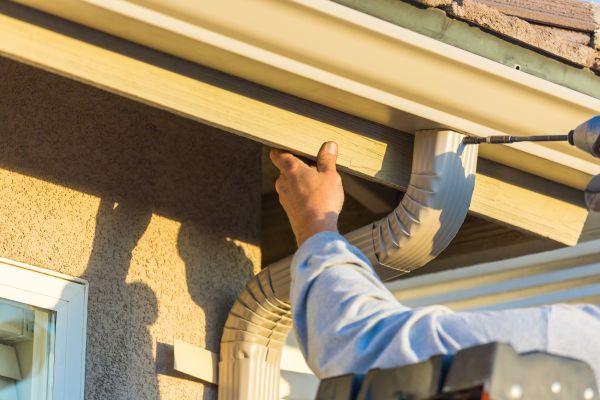 Aluminum Rain Gutter Service in Hopkins