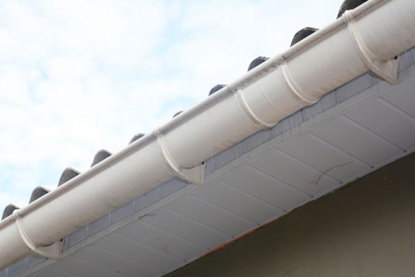Cost of Plastic Gutter Installation in Hopkins